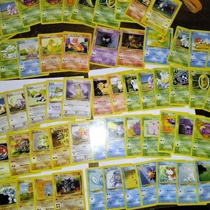 Vintage Pokémon Trading Card Collection